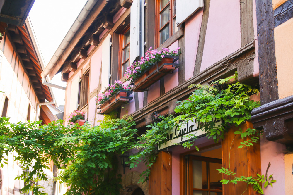 Eguisheim near Colmar in France