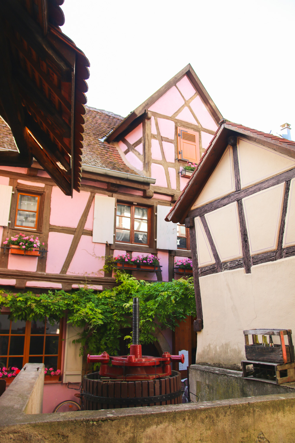 Eguisheim near Colmar in France