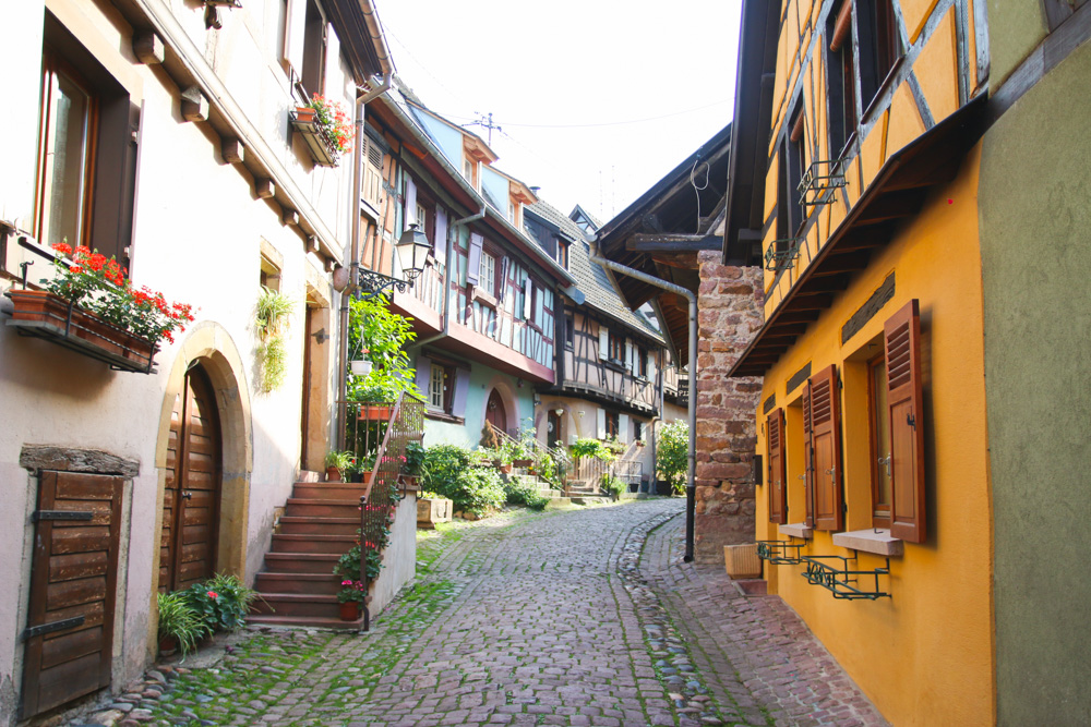 Eguisheim near Colmar in France