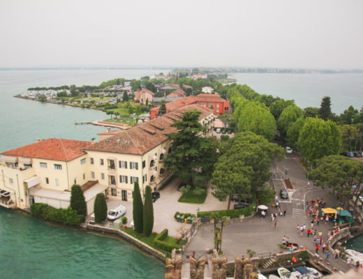 Views from the Scaliger Castle in Sirmione, Lake Garda