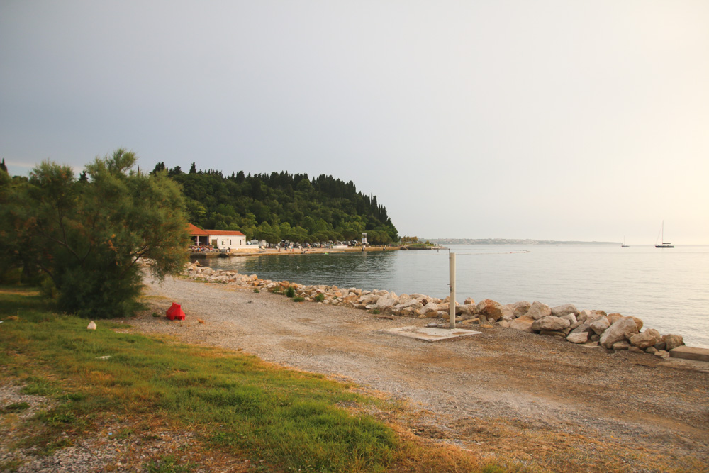 Campsite in Portoroz, Slovenia