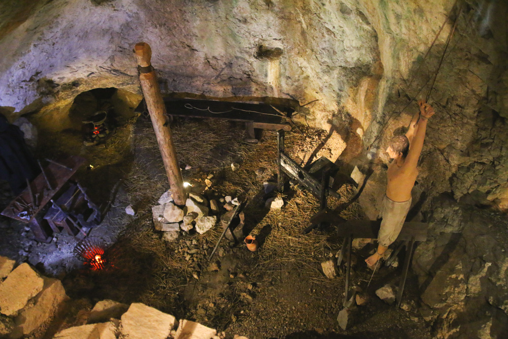 Predjama Castle Interior