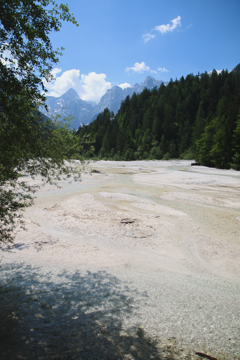 Lake Jasna at Kranjska Gora, Slovenia