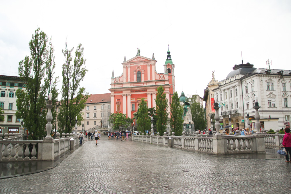 Franciscan Church of the Annunciation Ljubljana, Slovenia
