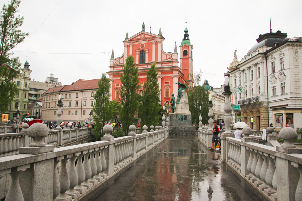 Franciscan Church of the Annunciation Ljubljana, Slovenia