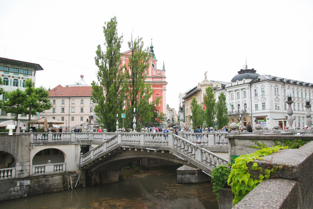 Triple Bridge Ljubljana, Slovenia