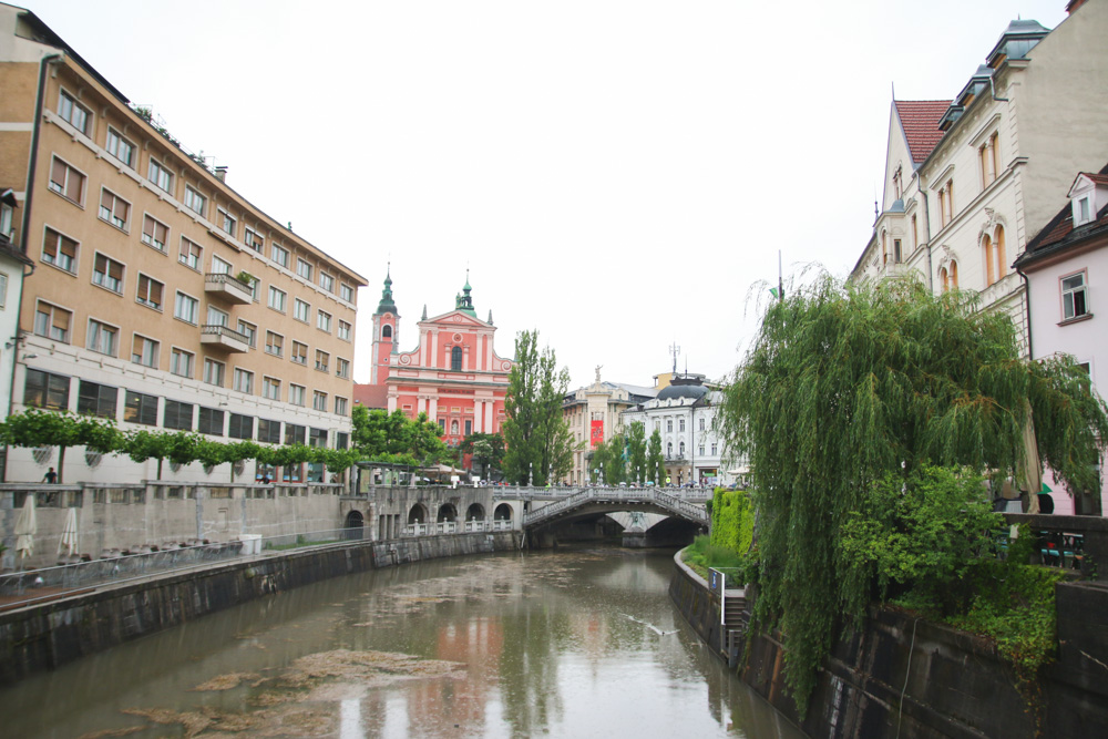 Triple Bridge Ljubljana, Slovenia