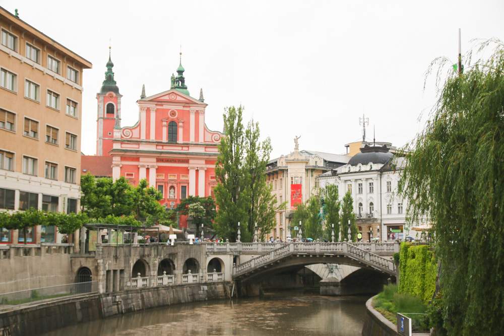 Triple Bridge Ljubljana, Slovenia