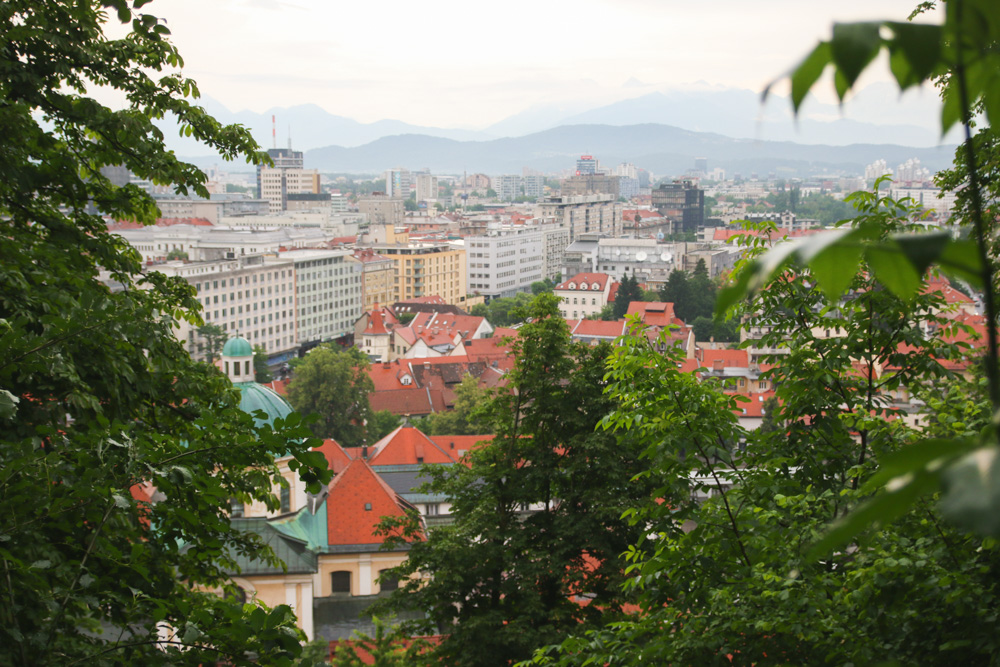 View over Ljubljana, Slovenia