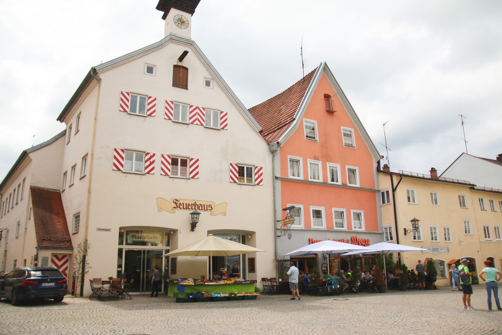 The Colourful town of Fussen, Germany