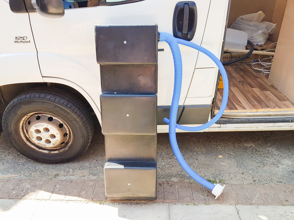 Van Conversion Water Tank