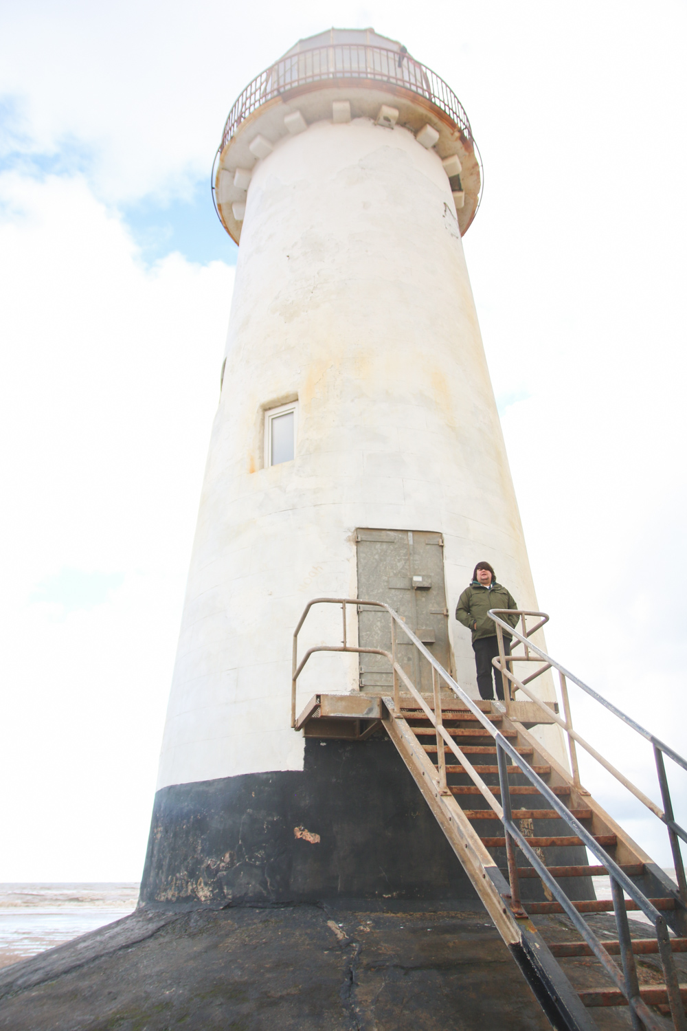 Point of Ayr Lighthouse at Talacre, North Wales