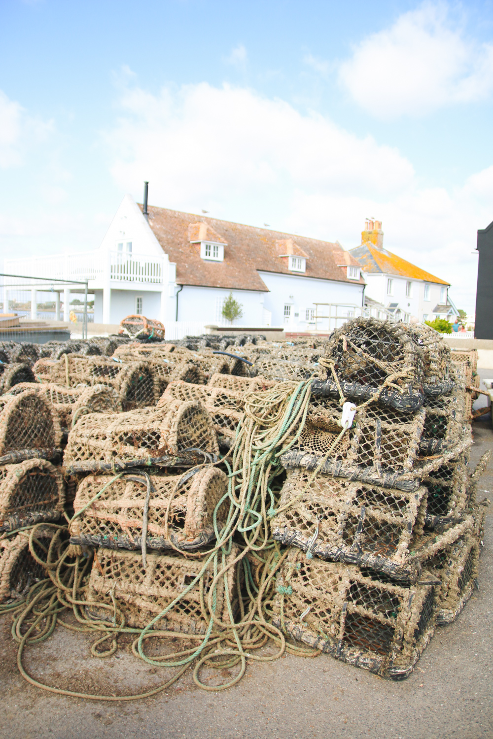 Fishing at Mudeford Beach