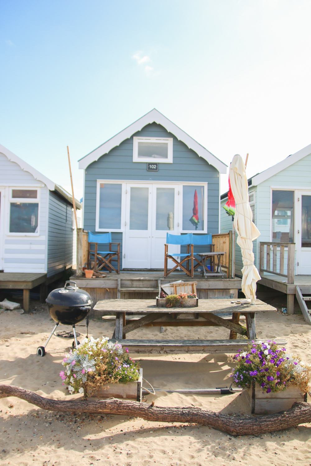 Mudeford Beach Huts, Dorset