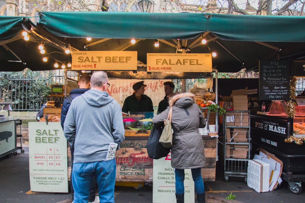 Borough Market Street Food, London