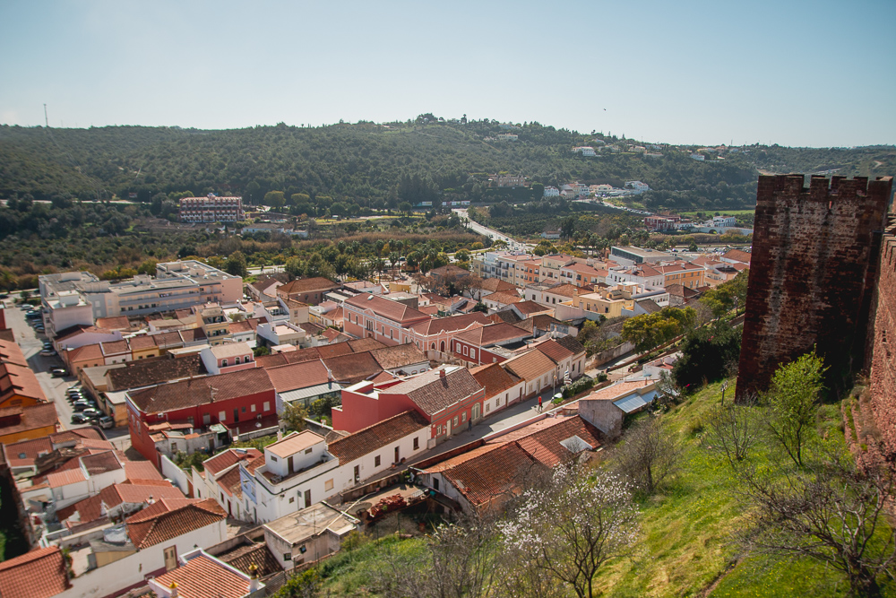 View From Silves Castle