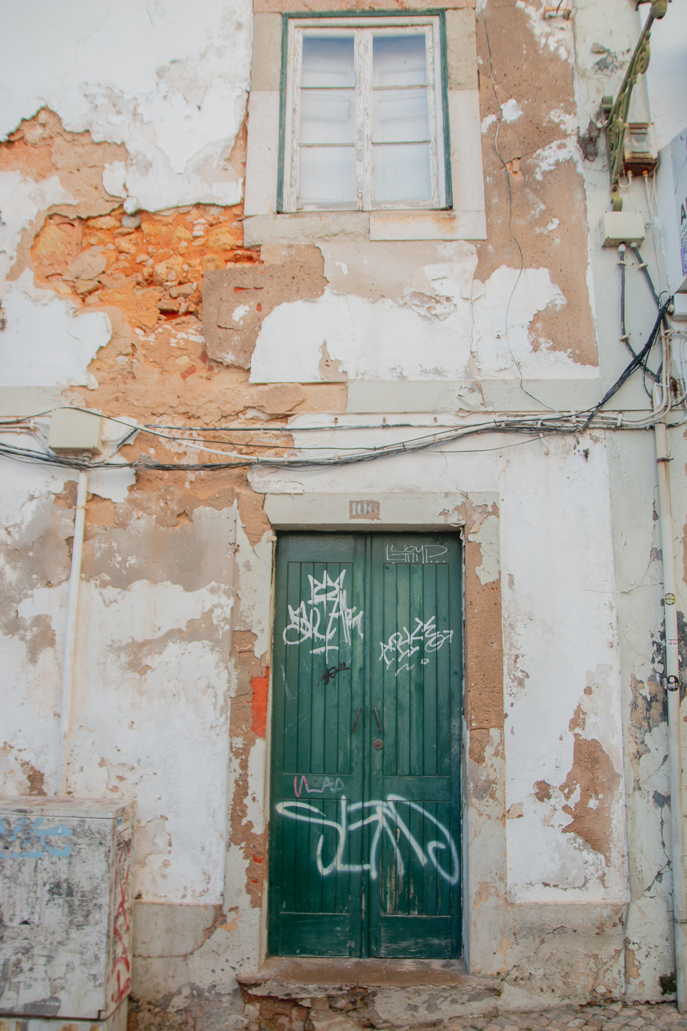 Old buildings in Lagos, Portugal