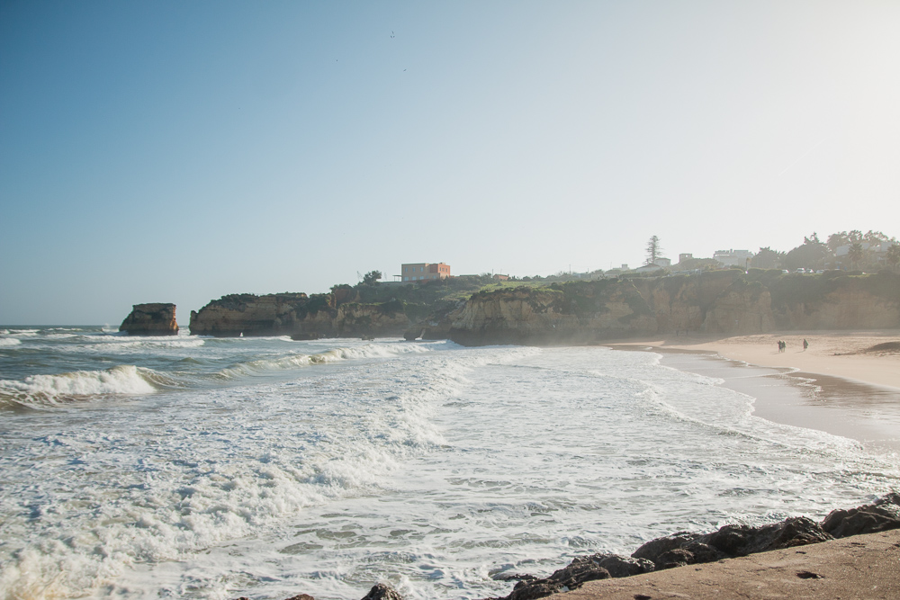 Lagos Beach in The Algarve, Portugal