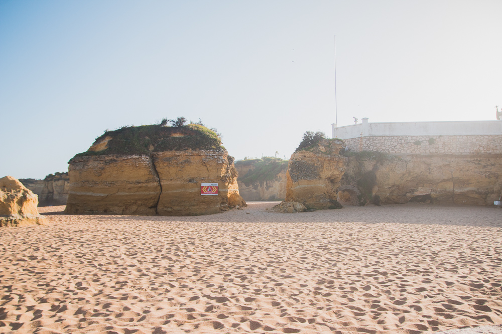 Lagos Beach in The Algarve, Portugal