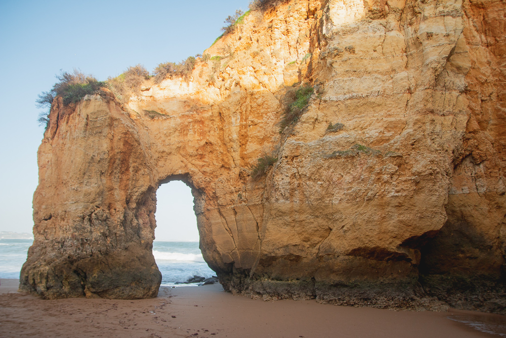 Lagos Beach in The Algarve, Portugal