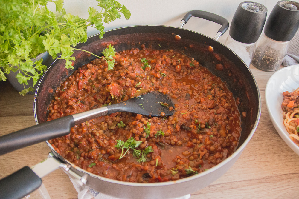 Vegan Lentil Bolognese Recipe