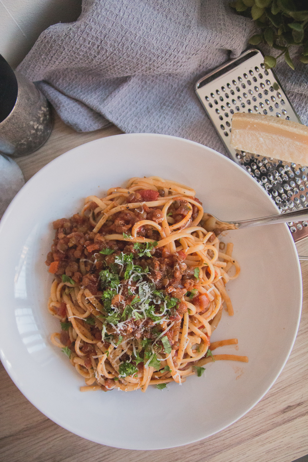 Vegan Lentil Bolognese Recipe