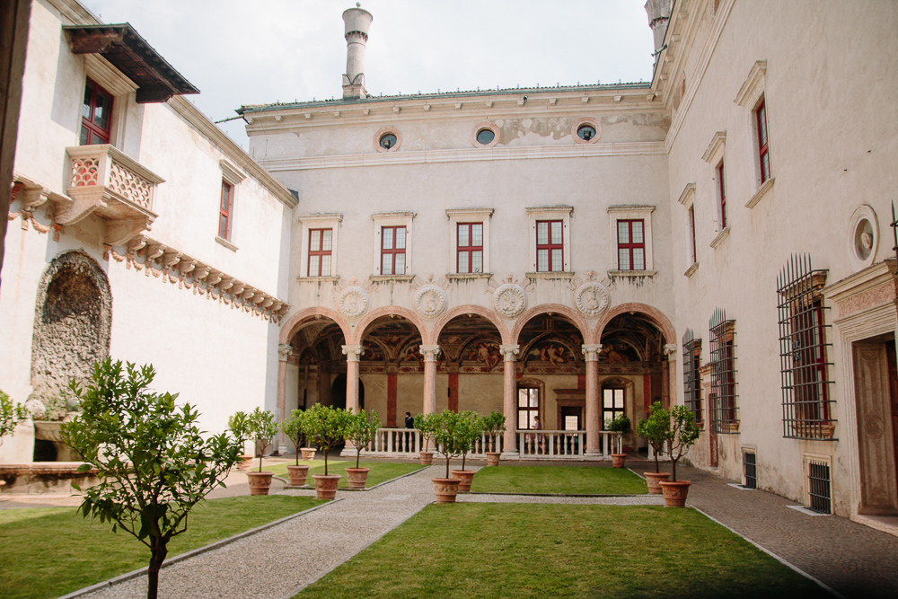 Castello del Buonconsiglio in Trento Italy