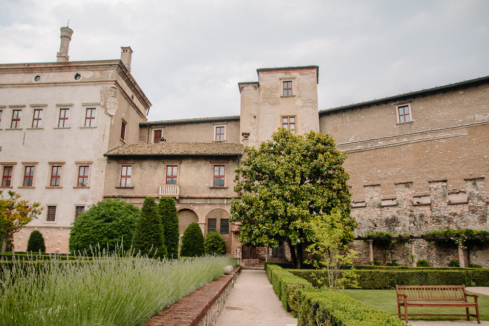 Castello del Buonconsiglio in Trento Italy