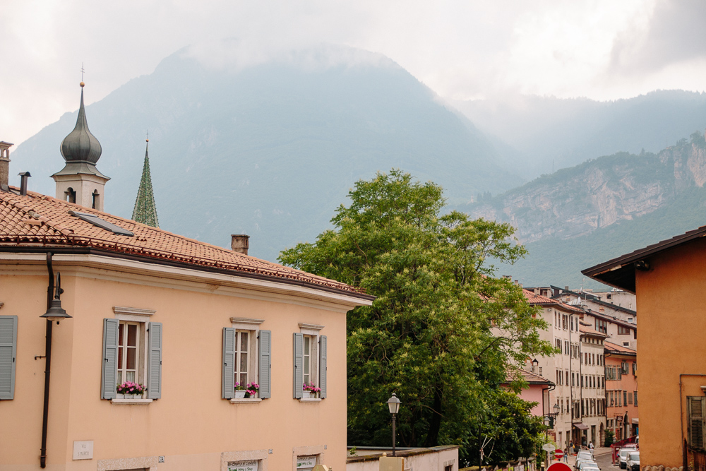 View of Trento in Italy