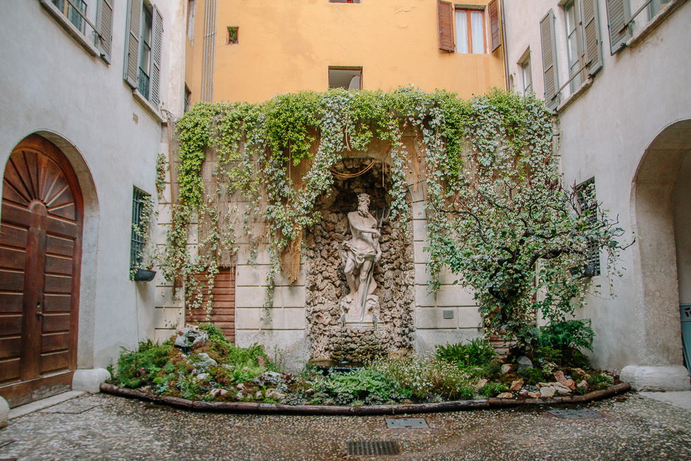 Fountain in Trento Italy