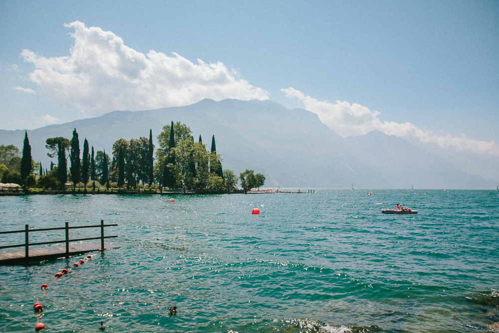 Beach at Riva del Garda