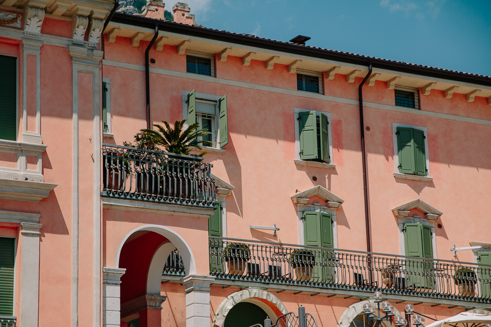 Pink Building at Riva del Garda