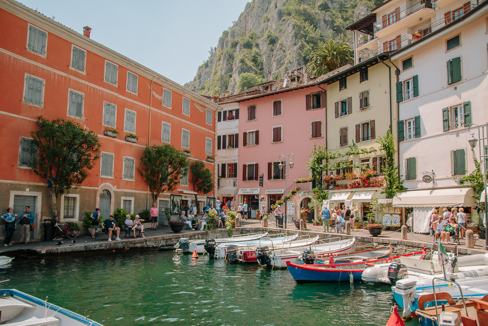 Marina in Limone, Lake Garda