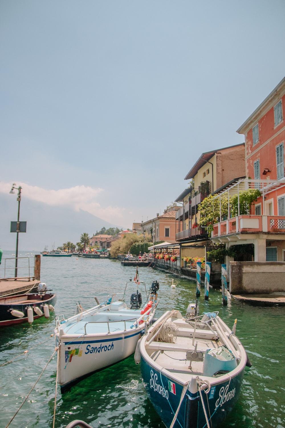 Marina in Limone, Lake Garda