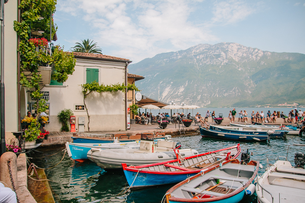 Marina in Limone, Lake Garda