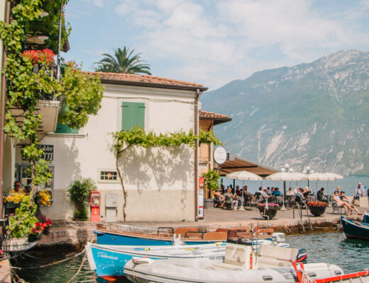 Marina in Limone, Lake Garda