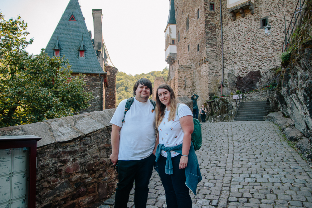 Courtyard at Burg Eltz Castle