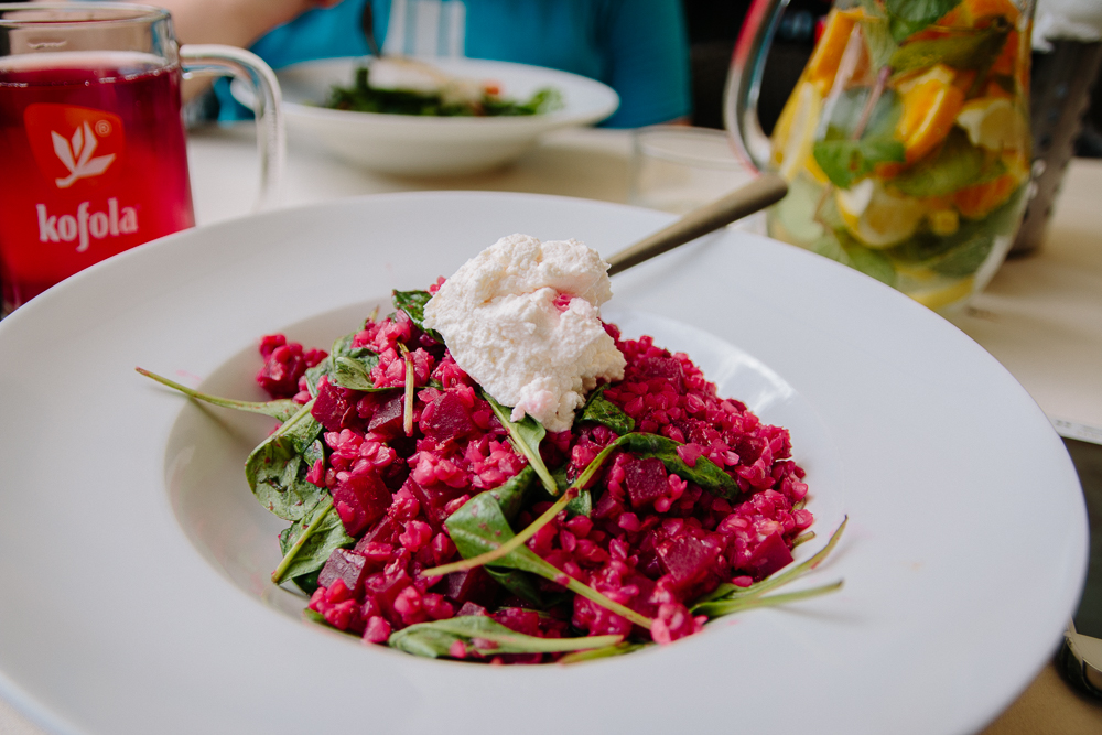 Beetroot Risotto in Czechia