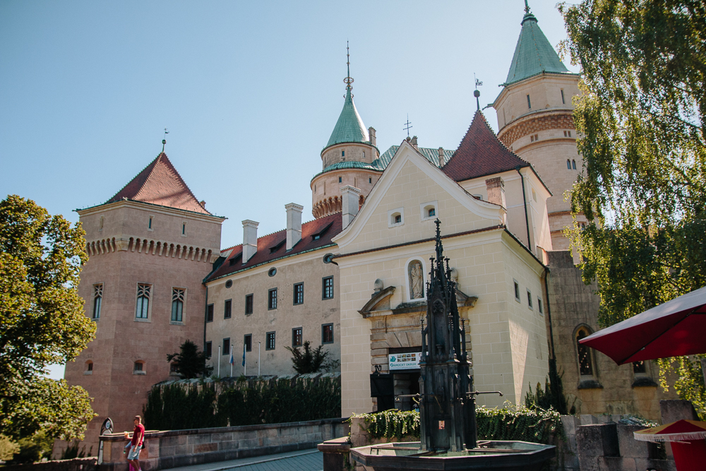 Bojnice Castle in Slovakia