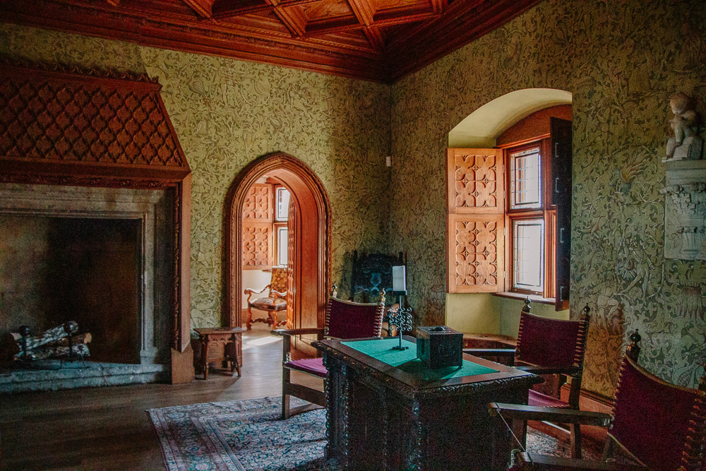 Bojnice Castle Interior in Slovakia