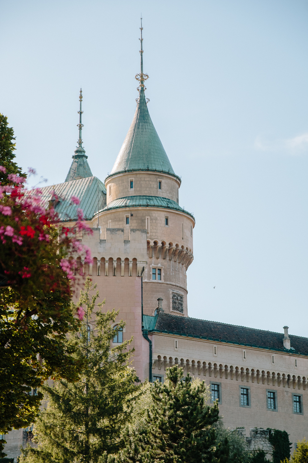 Bojnice Castle in Slovakia