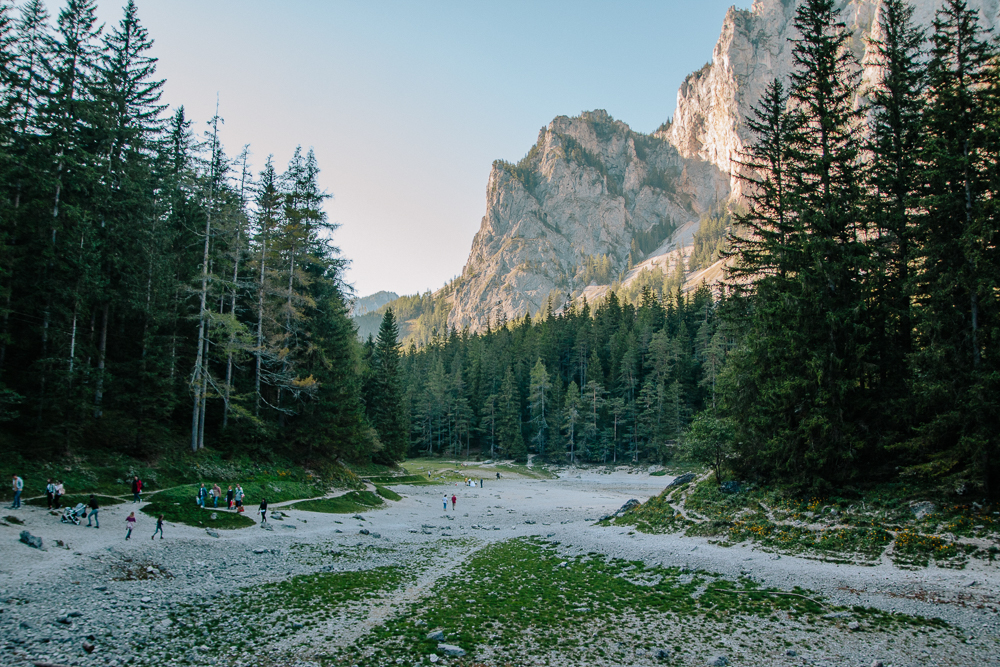 Gruner See Lake in Summer