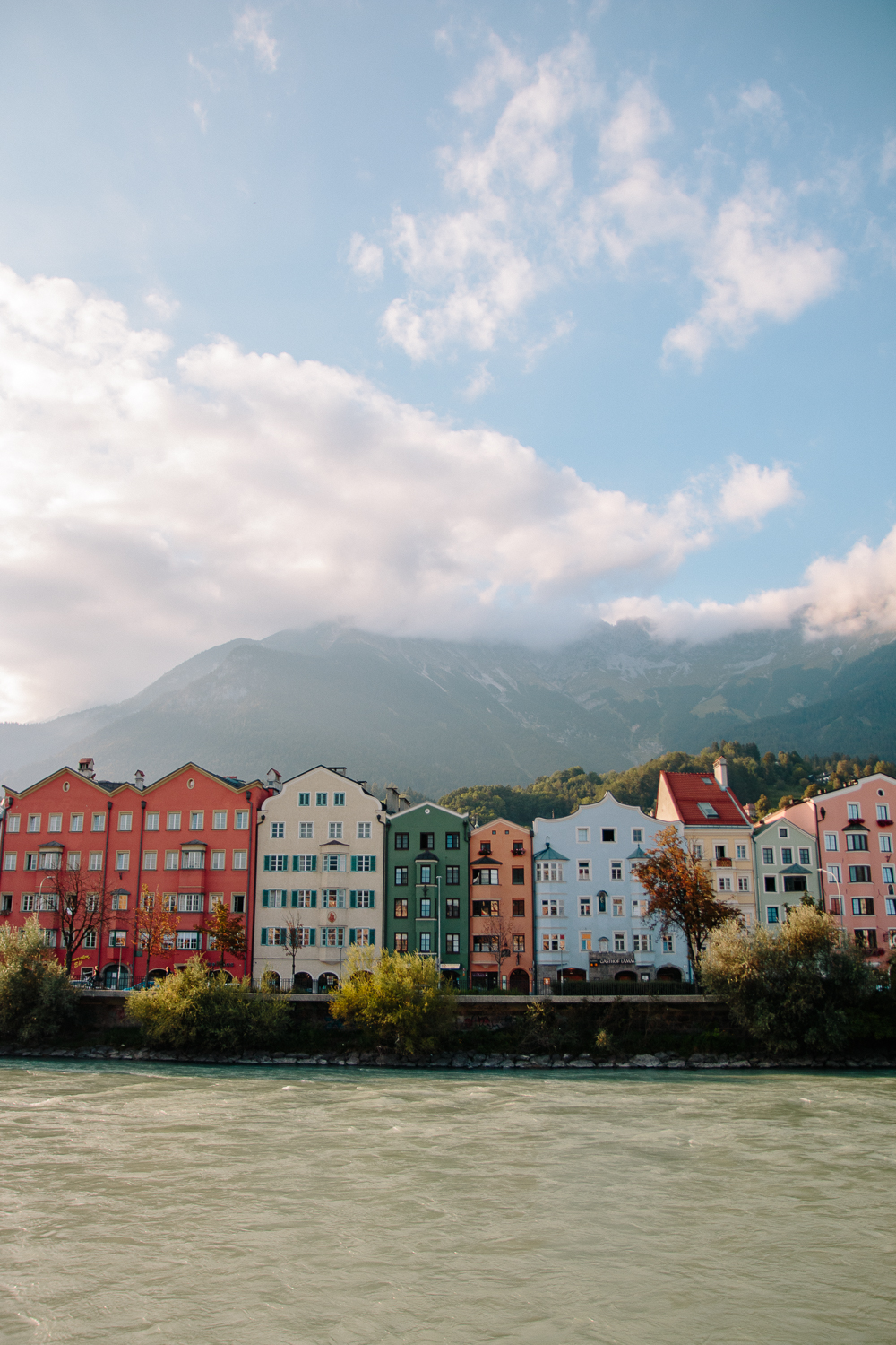 Colourful Houses of Innsbruck