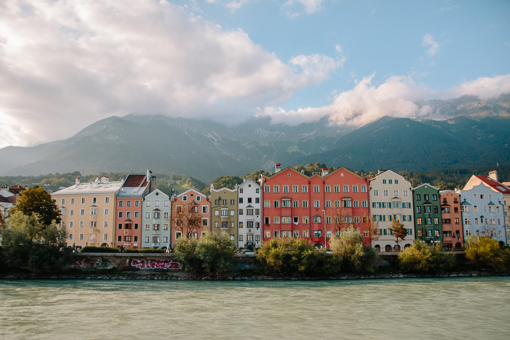 Colourful Houses of Innsbruck