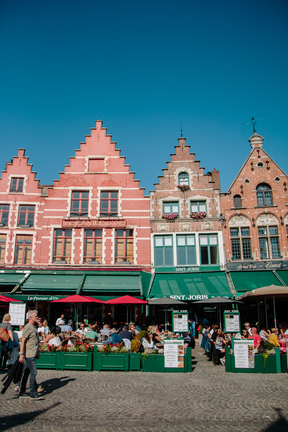 Bruges Main Square Buildings