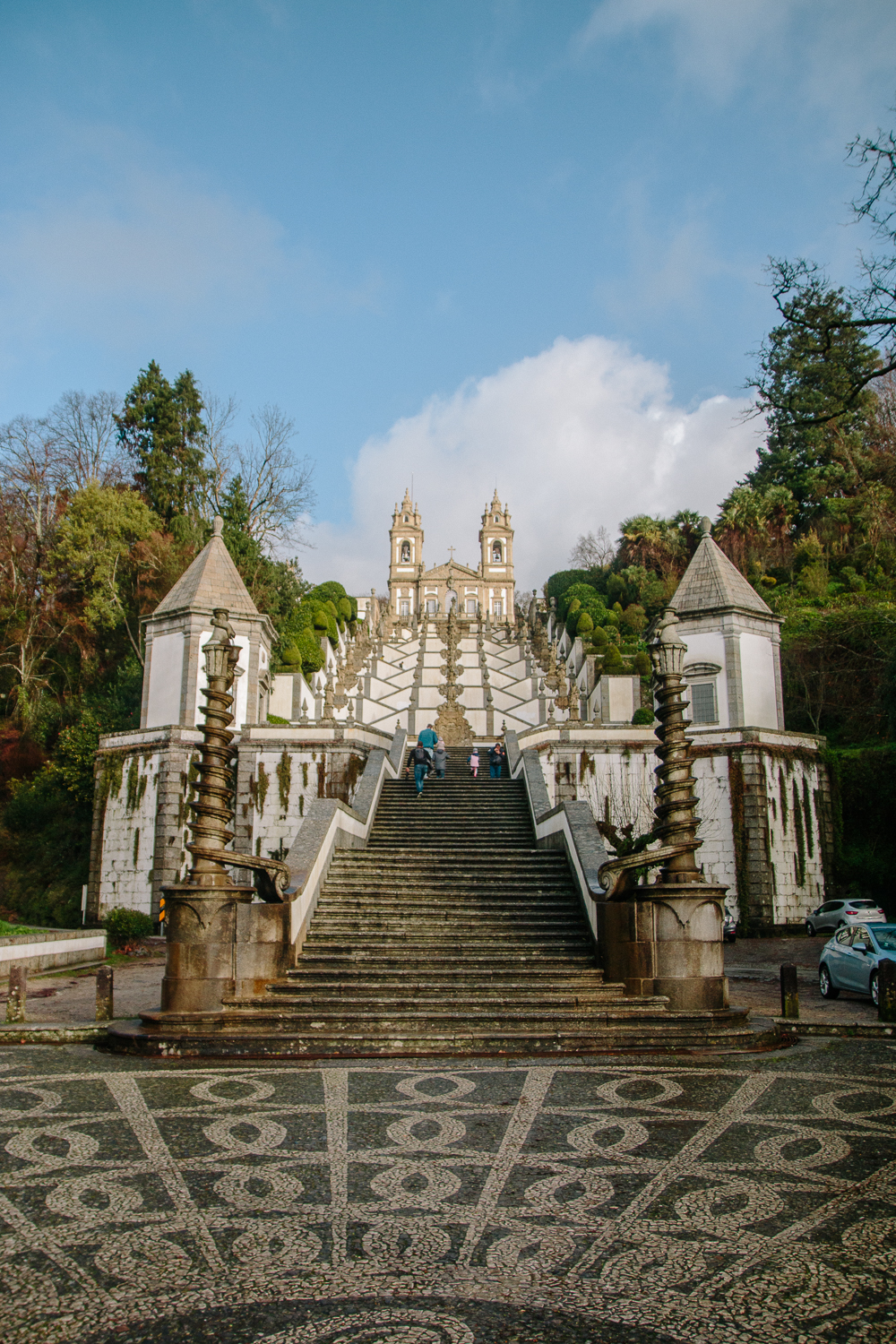 Stairs at Bom Jesus do Monte