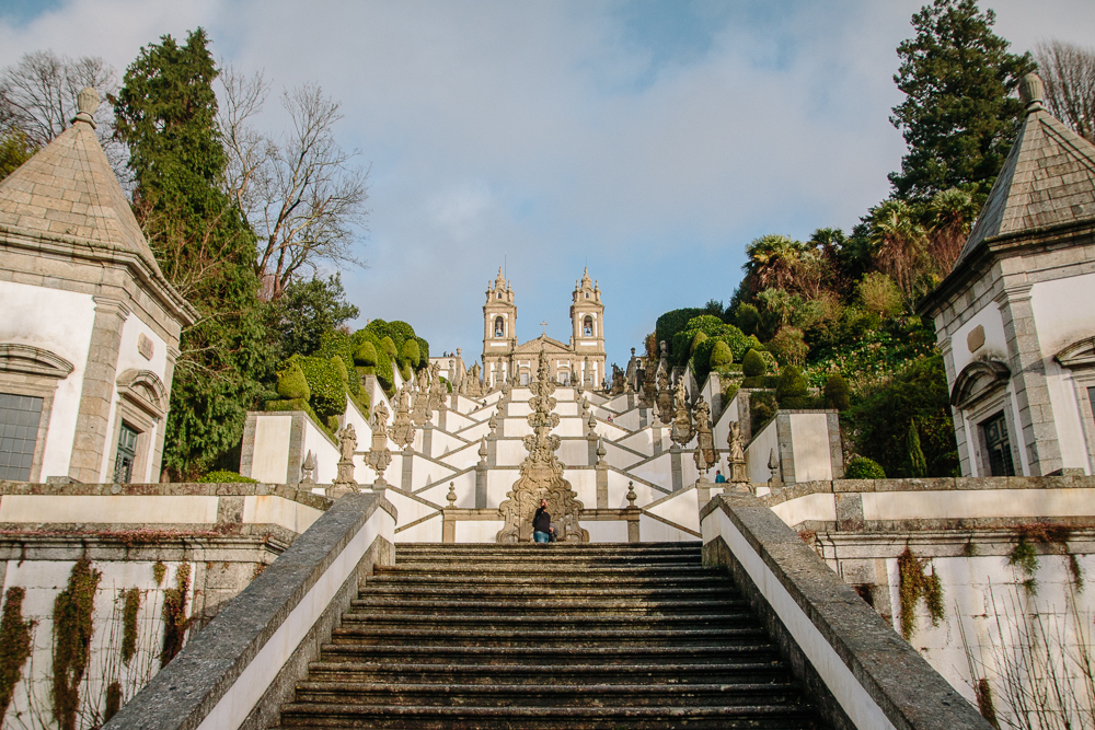 Stairs at Bom Jesus do Monte