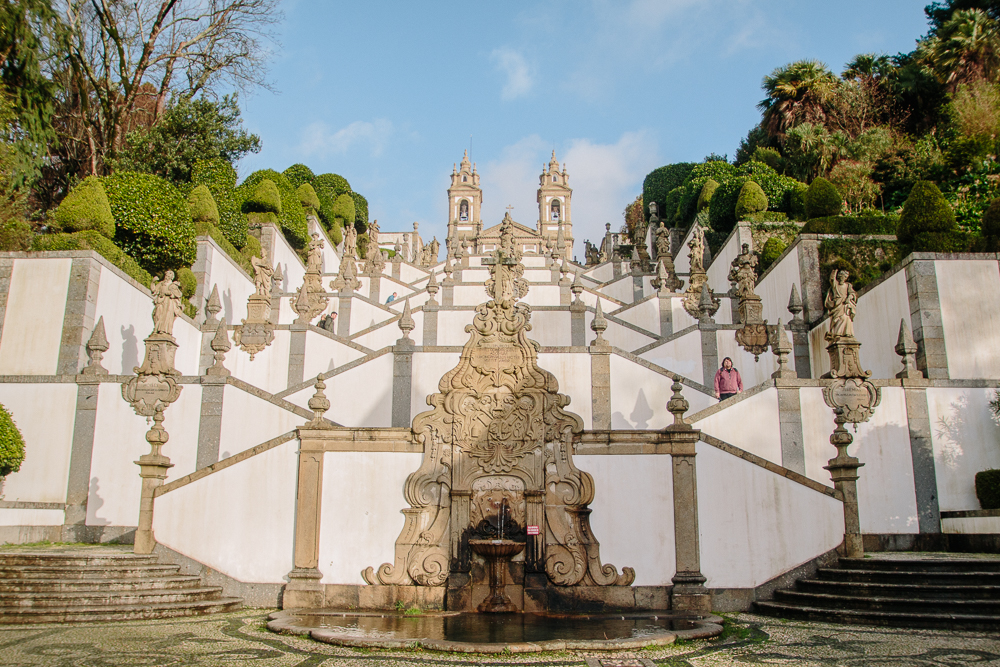 Stairs at Bom Jesus do Monte