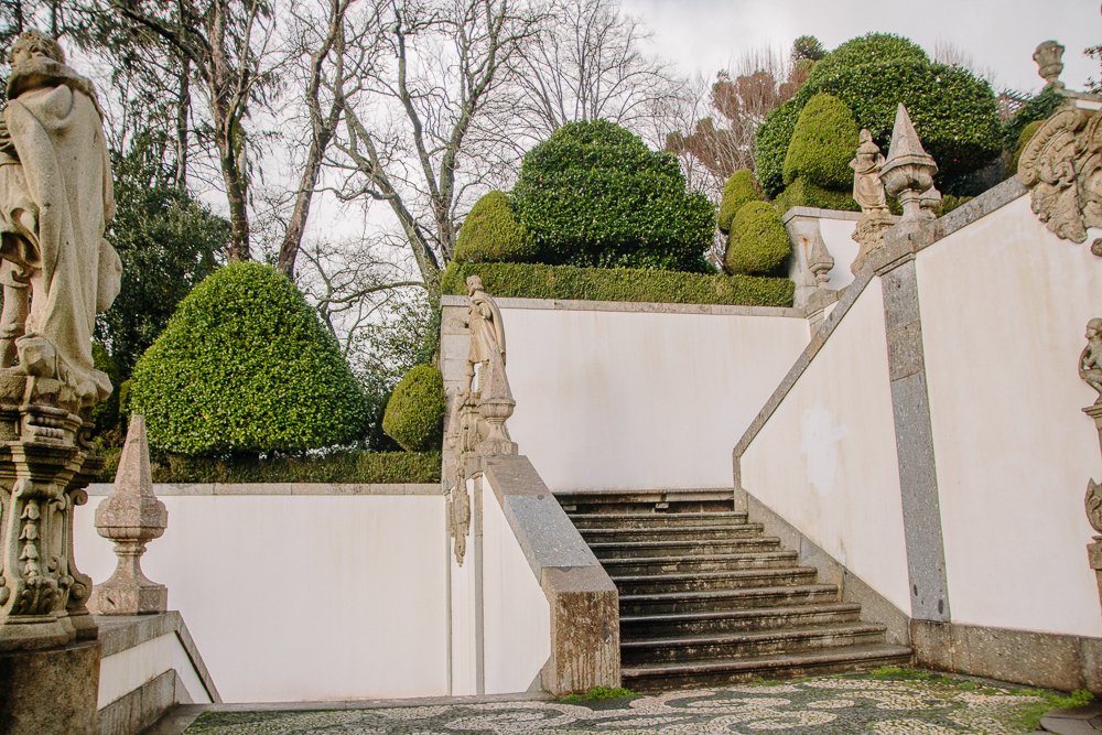 Stairs at Bom Jesus do Monte