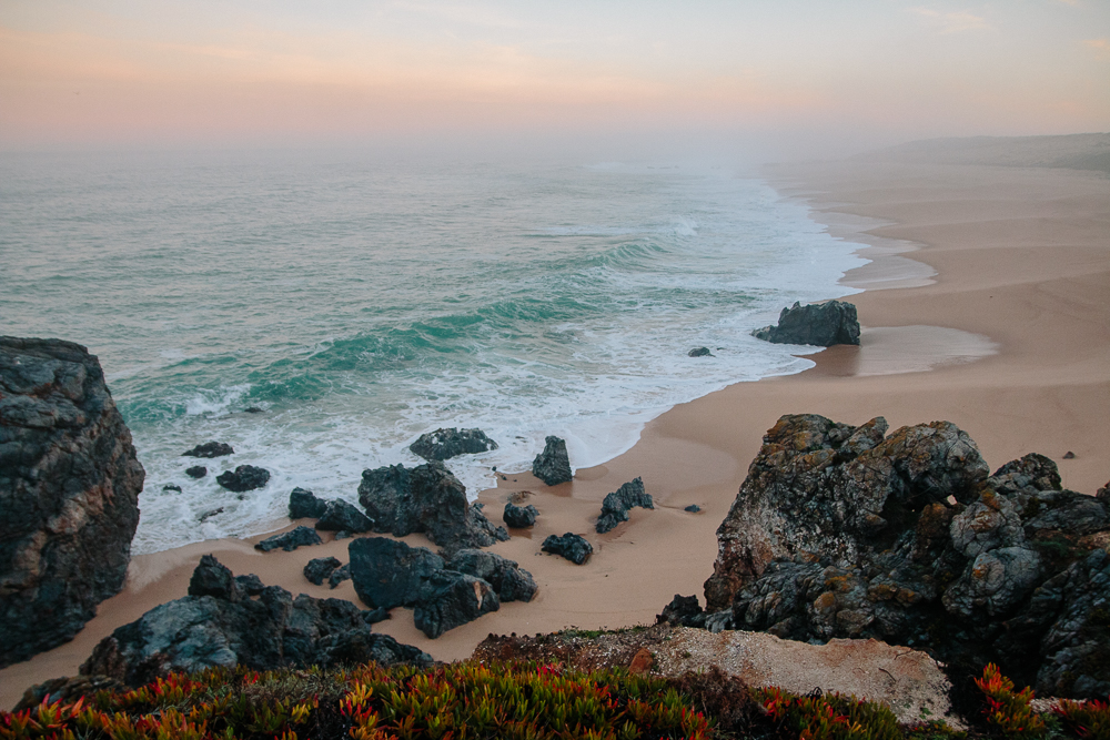 Silves beach at Sunrise